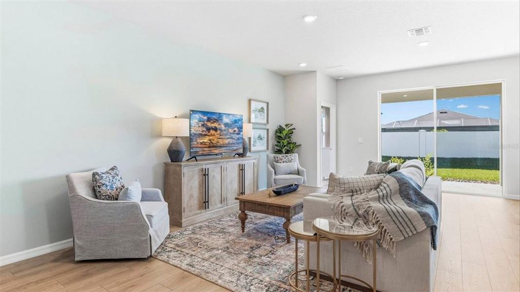 Furnished interior view inside a new home in Legacy Preserve, Parrish (Image 7).