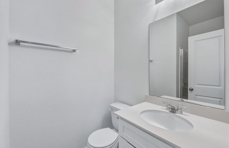 Furnished interior view inside a new home in Larson Crossing, Elgin (Image 10).