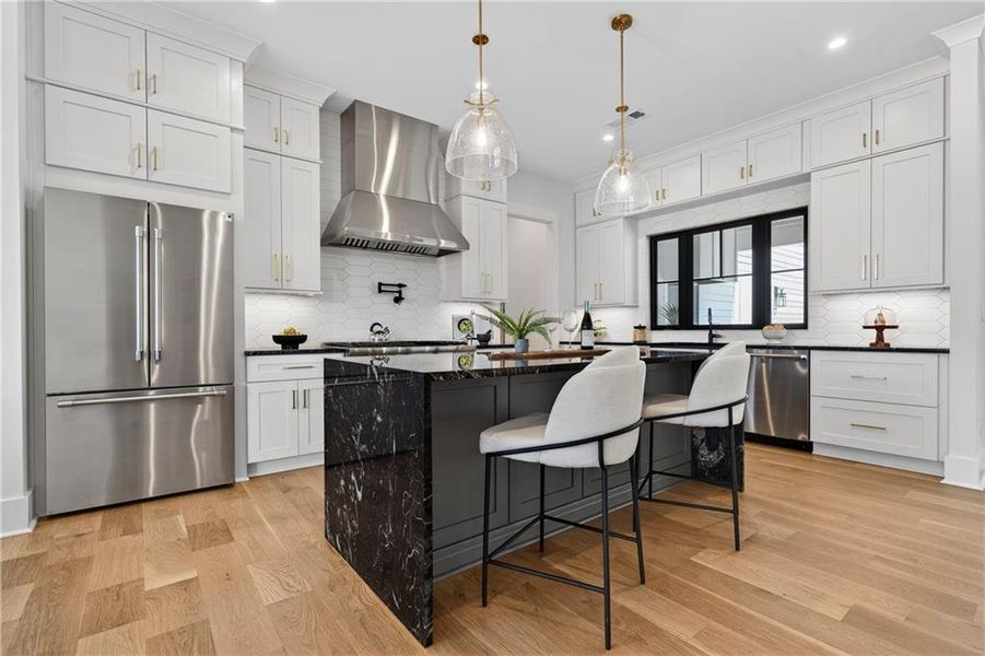 Furnished interior view inside a new home in , White Plains (Image 42).