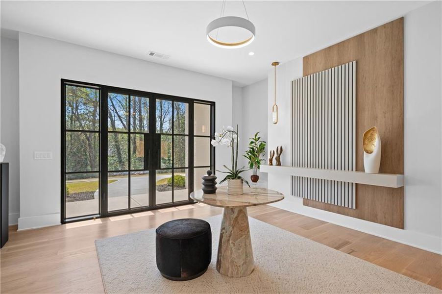 Furnished interior view inside a new home in , Roswell (Image 37).