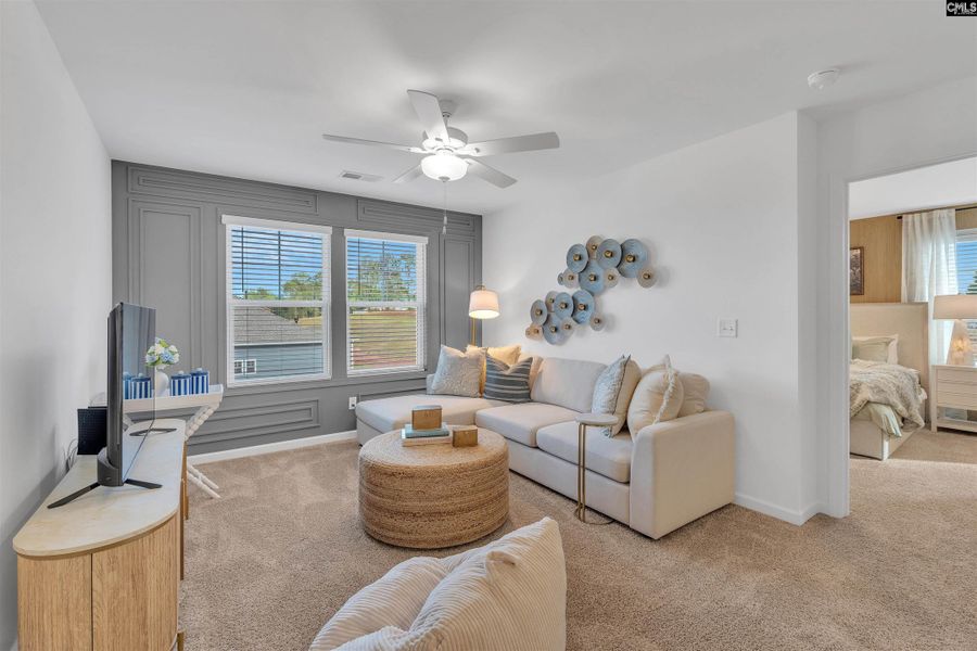 Furnished interior view inside a new home in Boykin Hills, Chapin (Image 16).