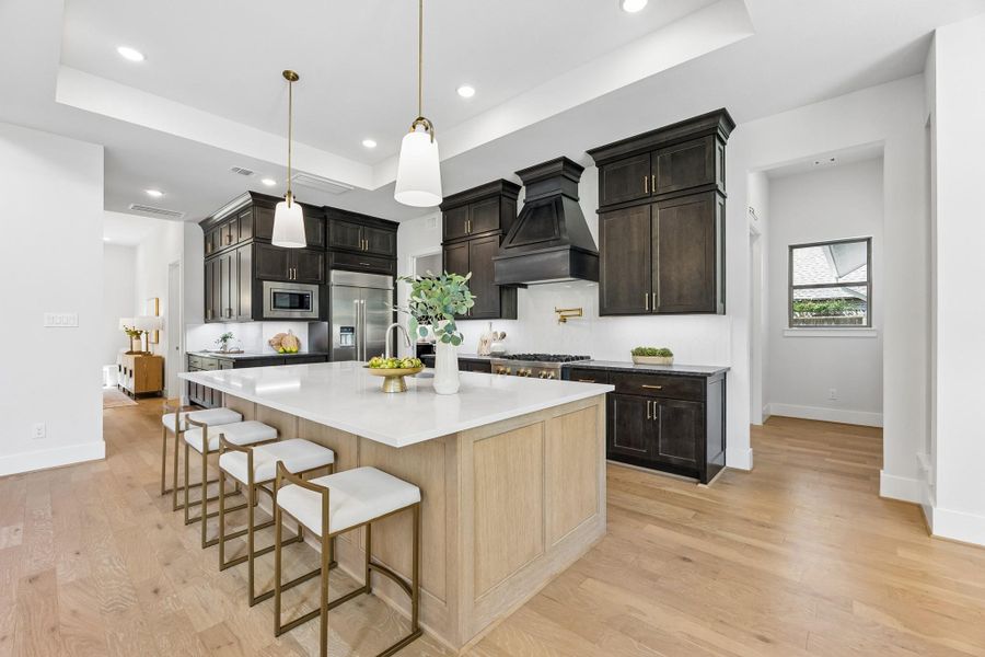 Furnished interior view inside a new home in , Houston (Image 19).
