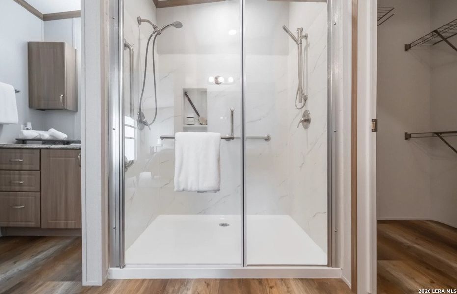 Furnished interior view inside a new home in , Elmendorf (Image 22).