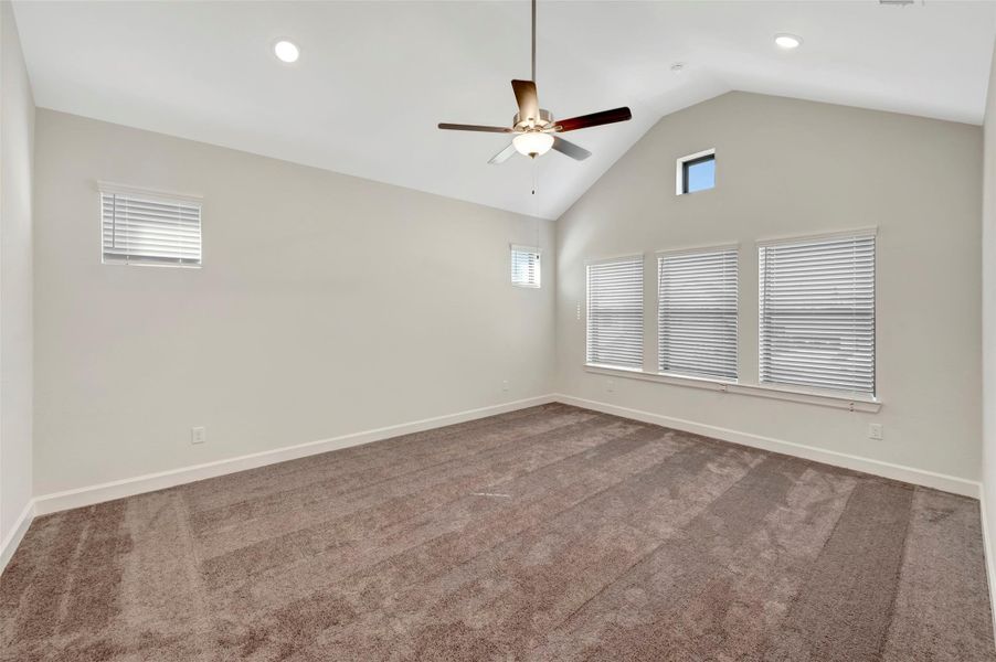 Spacious, unfurnished interior of a new home in Indigo 35’ Homesites, Richmond (Image 25).