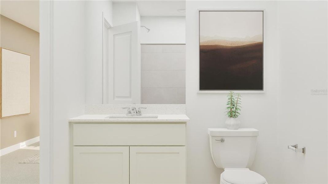 Furnished interior view inside a new home in Wellness Ridge: Eventide Collection, Clermont (Image 15).