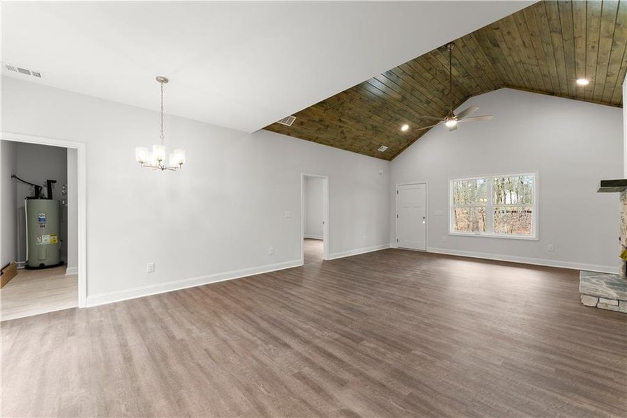 Spacious, unfurnished interior of a new home in , Cleveland (Image 51).