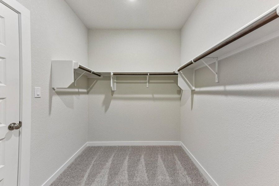 Spacious, unfurnished interior of a new home in Heights at San Gabriel, Georgetown (Image 16). Spacious, unfurnished interior of a new home in Heights at San Gabriel, Georgetown (Image 16).