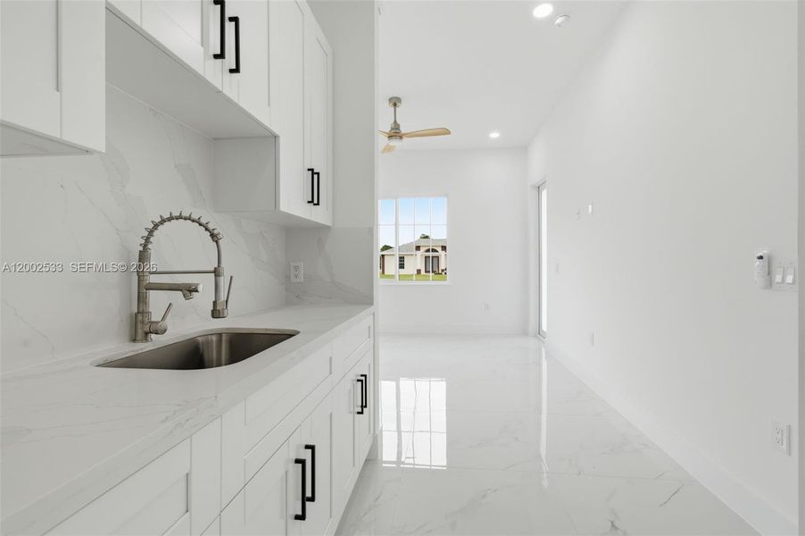 Furnished interior view inside a new home in , Lehigh Acres (Image 17).