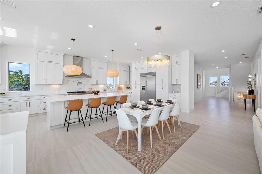 Furnished interior view inside a new home in , Treasure Island (Image 5).
