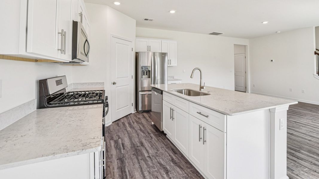 Furnished interior view inside a new home in Fieldcrest Acres, Blountville (Image 5).
