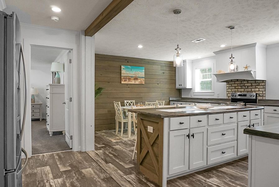 Furnished interior view inside a new home in , Bonneau (Image 85).