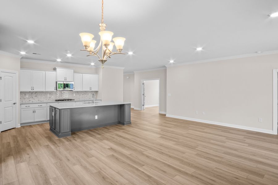 Spacious, unfurnished interior of a new home in Traditions at Carolina Forest, Myrtle Beach (Image 13). Spacious, unfurnished interior of a new home in Traditions at Carolina Forest, Myrtle Beach (Image 13).