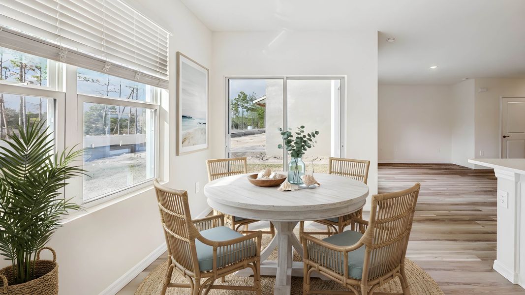 Representative furnished interior of a home built from the Darwin by D.R. Horton in Ocala Crossings South, Ocala (Image 7).