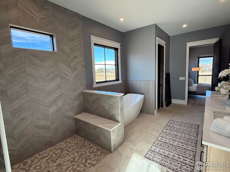 Furnished interior view inside a new home in , Fort Collins (Image 12).