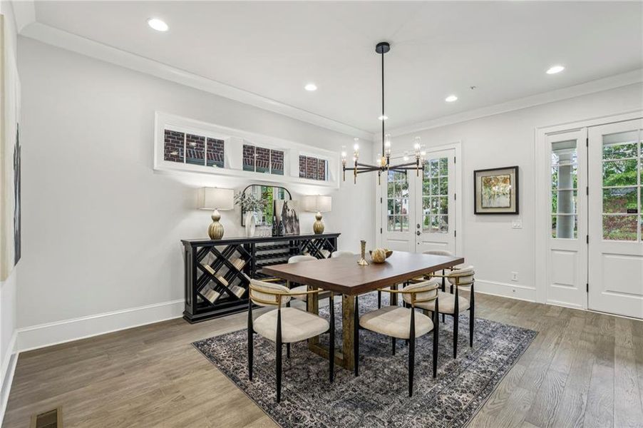 Furnished interior view inside a new home in 1858 Downtown Alpharetta, Alpharetta (Image 35). Furnished interior view inside a new home in 1858 Downtown Alpharetta, Alpharetta (Image 35).