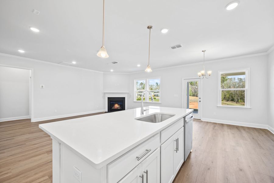 Furnished interior view inside a new home in Carriage Estates, Lexington (Image 16).