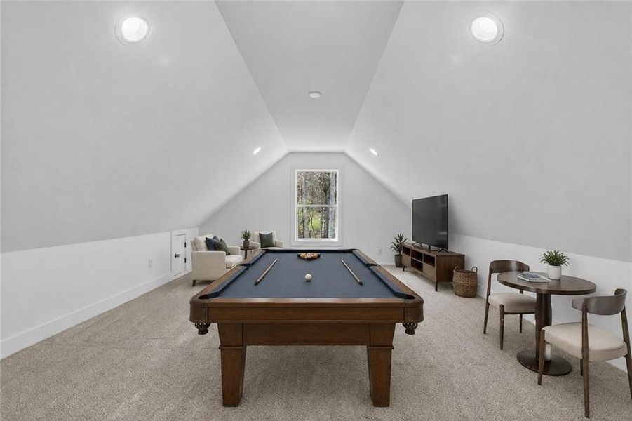Furnished interior view inside a new home in , Rockmart (Image 28).