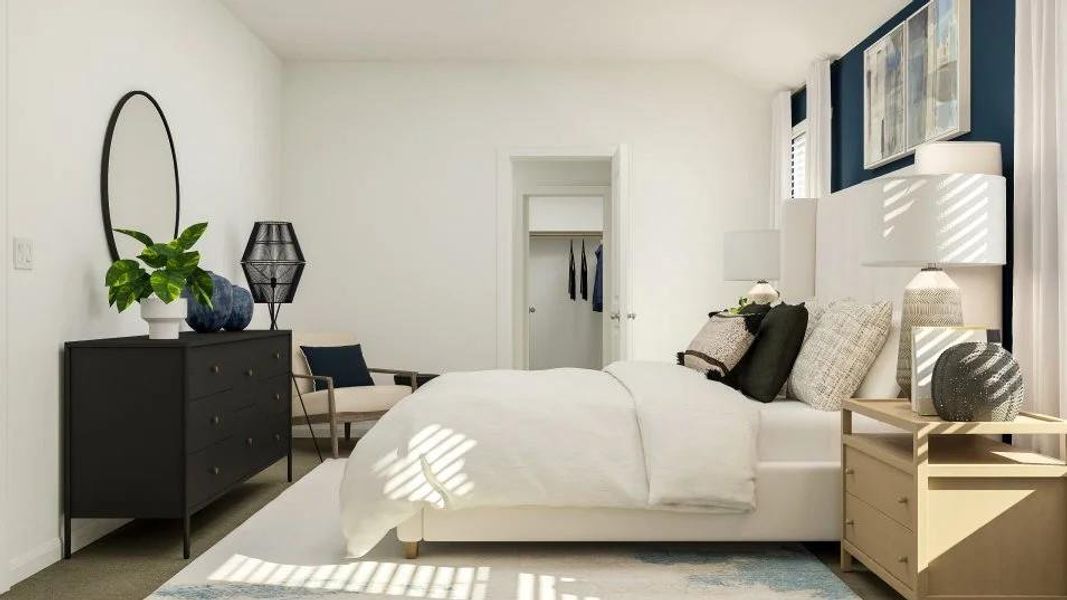 Furnished interior view inside a new home in , Pflugerville (Image 19).