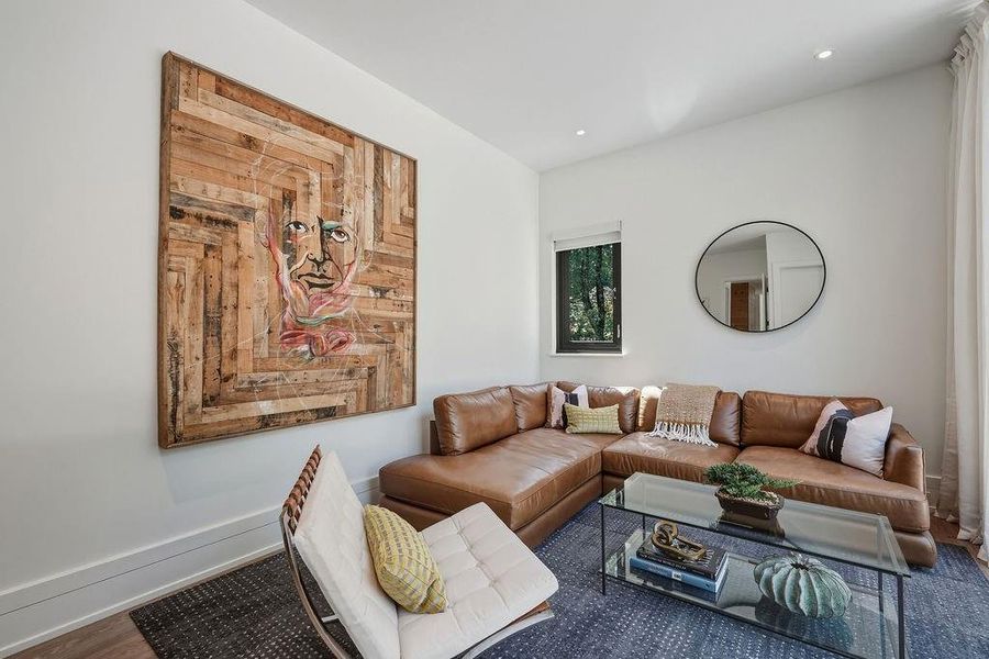 Furnished interior view inside a new home in , Atlanta (Image 55).