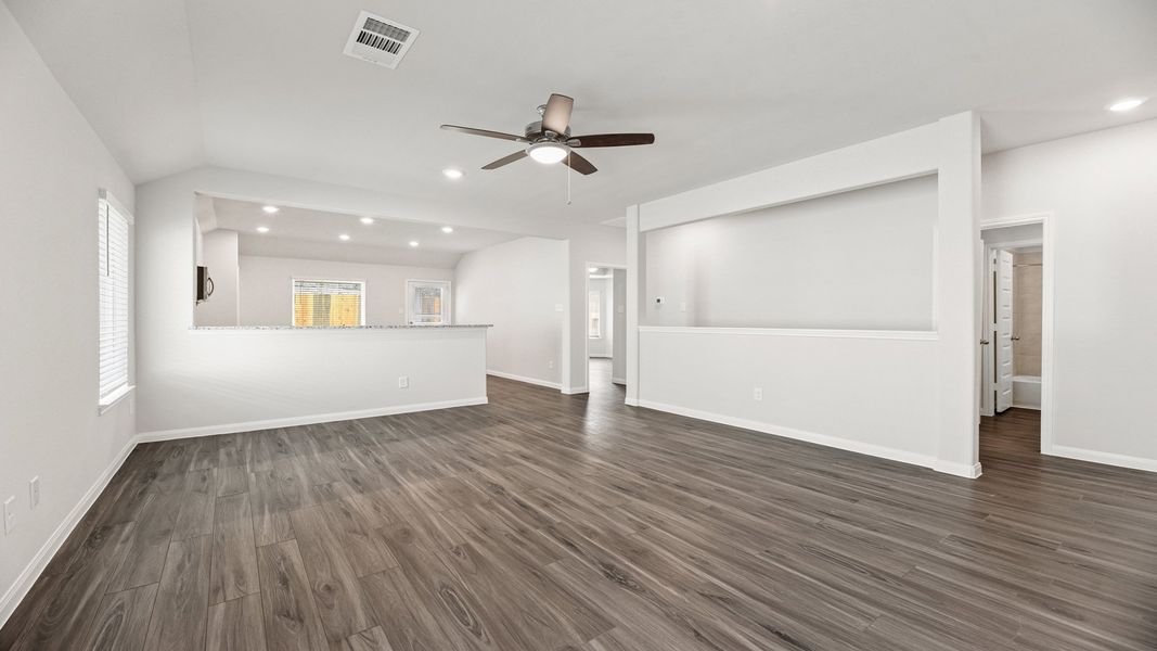 Family Room to Kitchen