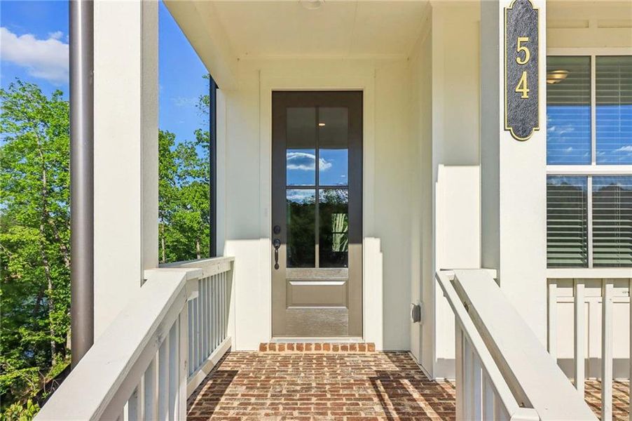 Front exterior of a new home in , Dawsonville, GA, highlighting curb appeal (Image 22).