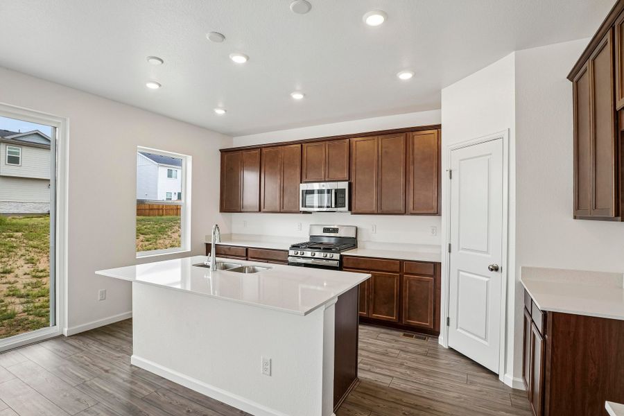 Furnished interior view inside a new home in Sky Ranch, Watkins (Image 3).