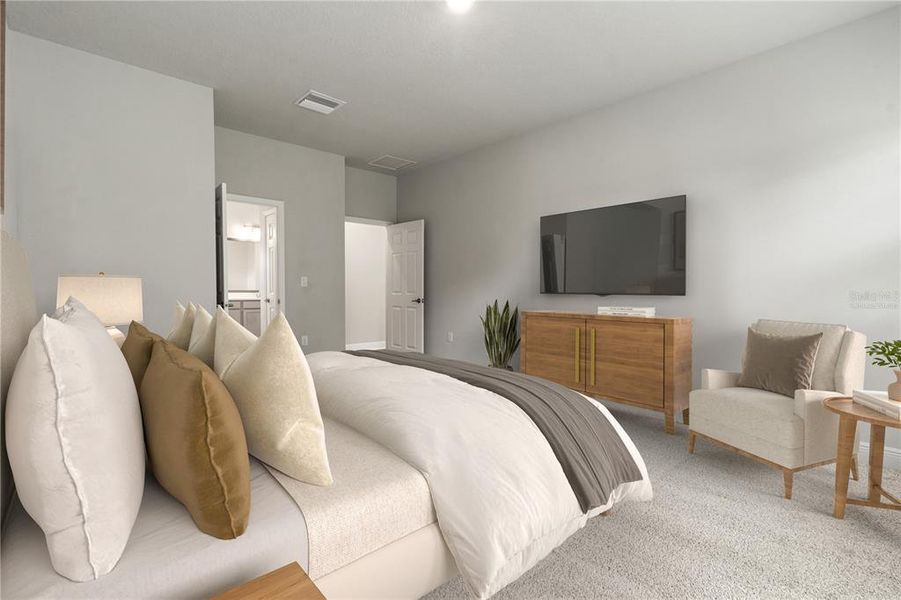 Furnished interior view inside a new home in , Parrish (Image 12).