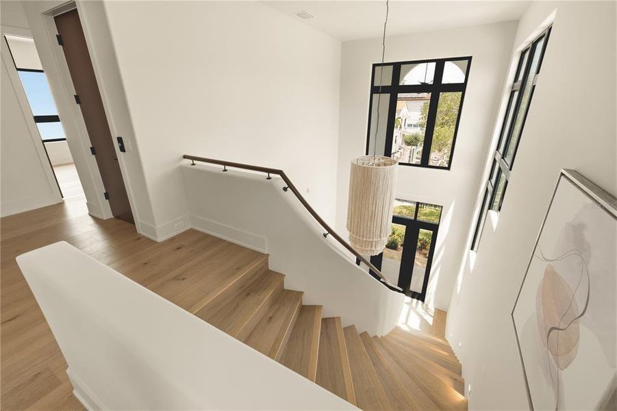 Furnished interior view inside a new home in , Tampa (Image 48). Furnished interior view inside a new home in , Tampa (Image 48).