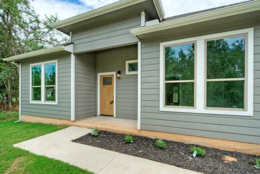 View of exterior entry