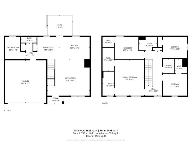2D floor plan layout of this home in , Troutman, NC (Image 5).