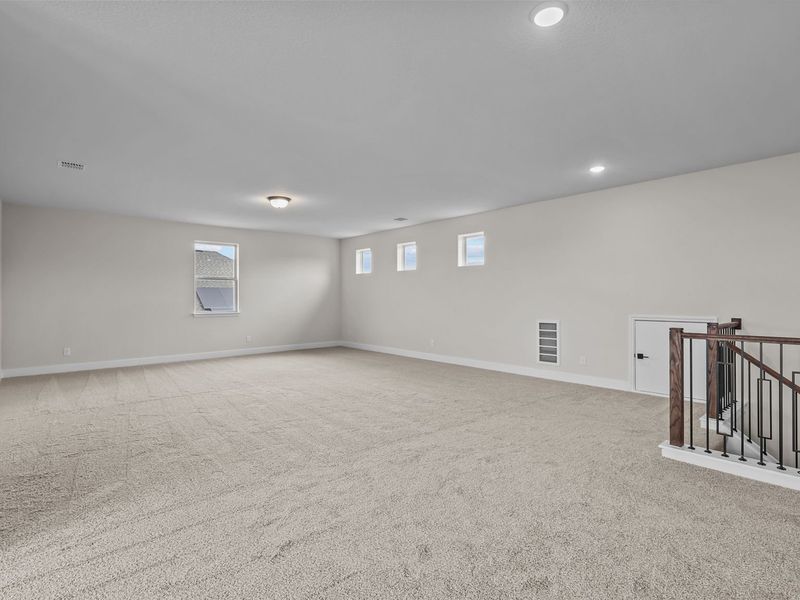 Representative unfurnished interior of a home built from the The Belmont G by Davidson Homes LLC in The Reserve at Potranco Oaks, Castroville (Image 25).