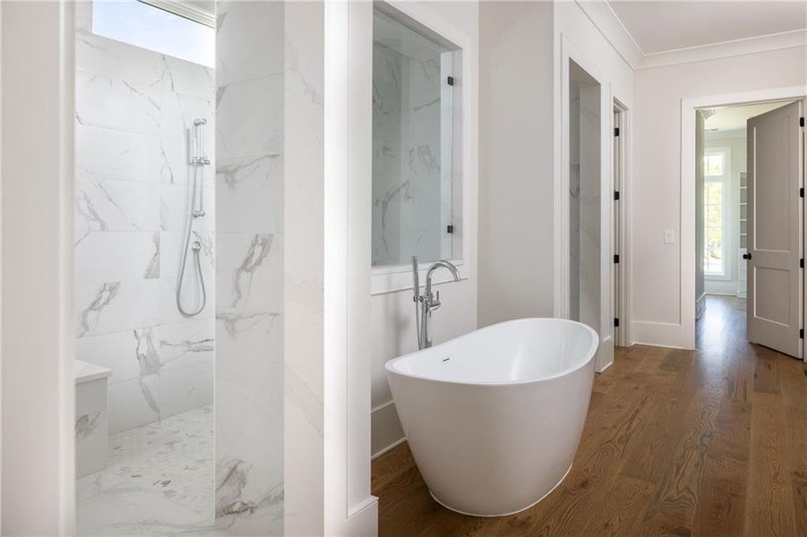 Furnished interior view inside a new home in , Canton (Image 10).