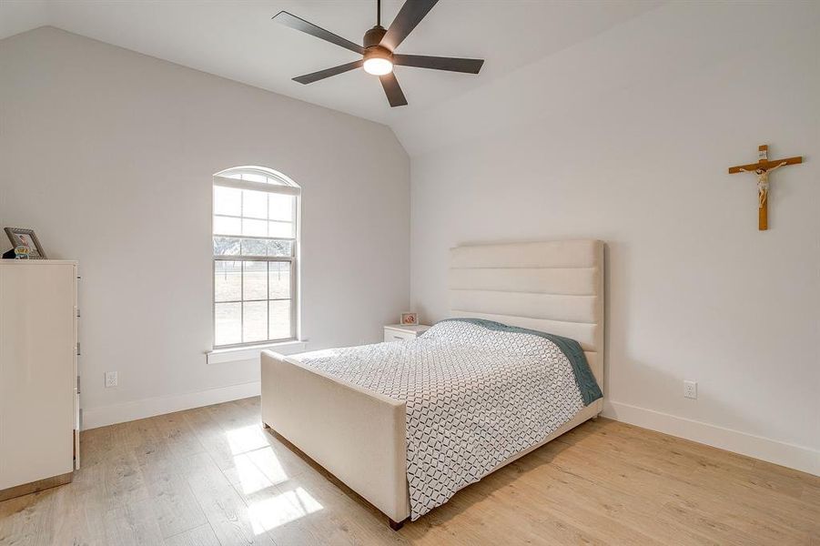 Furnished interior view inside a new home in Santana Ridge - Brock ISD, Weatherford (Image 10).