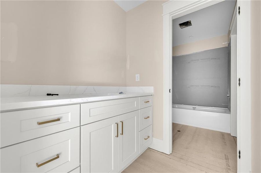 Furnished interior view inside a new home in , Bishop (Image 14).