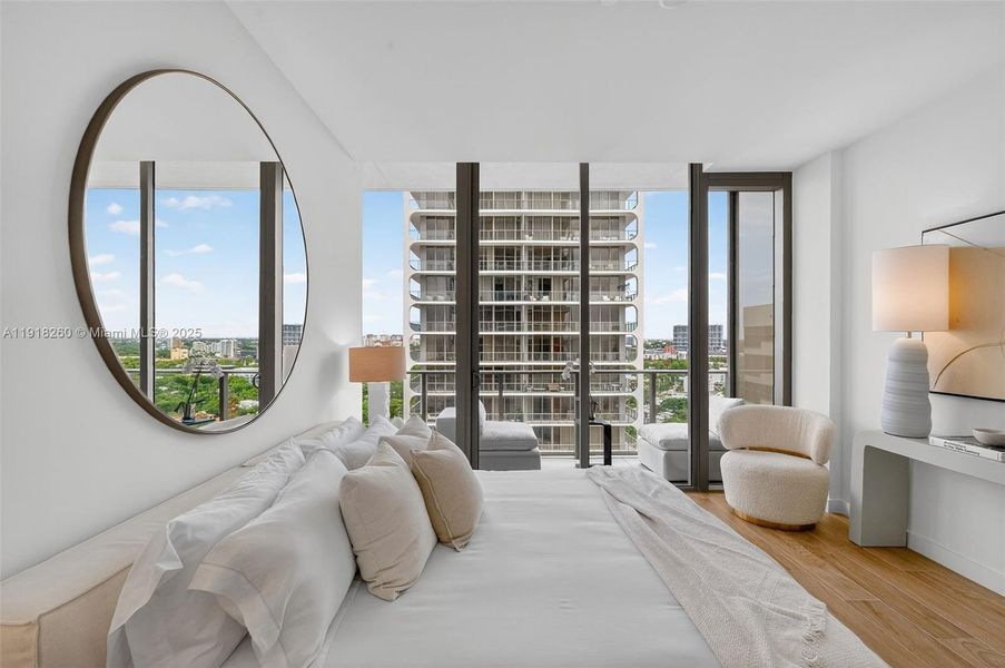 Furnished interior view inside a new home in Mr. C Residences, Miami (Image 5).