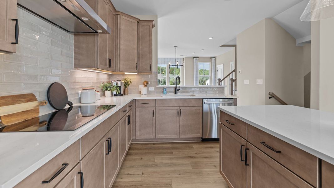 The Landon Plan at River District by DRB Homes in Charlotte, NC- Kitchen