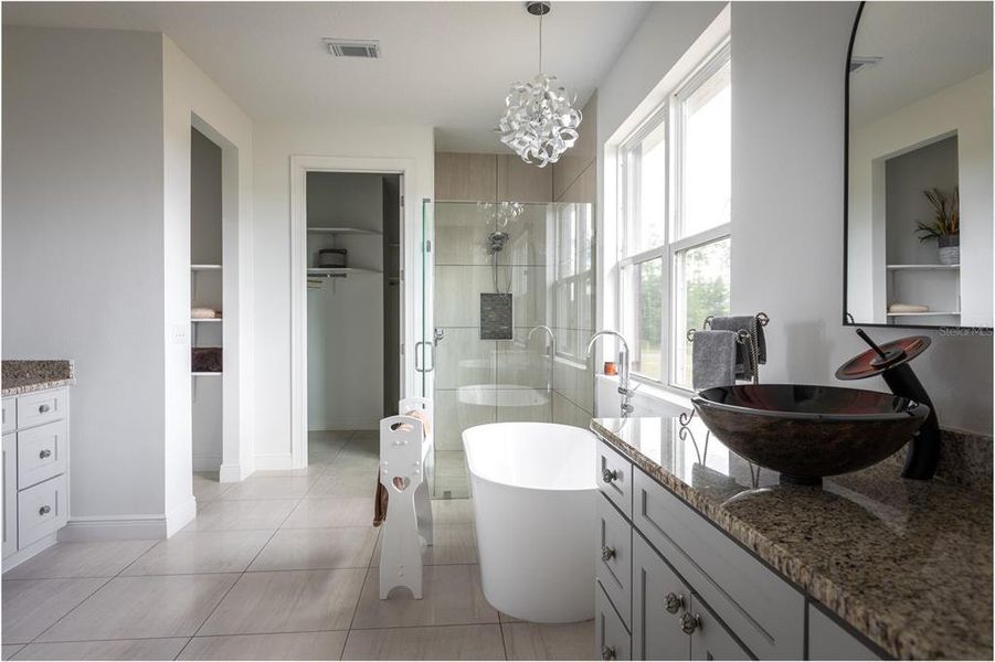 Furnished interior view inside a new home in , Leesburg (Image 30).