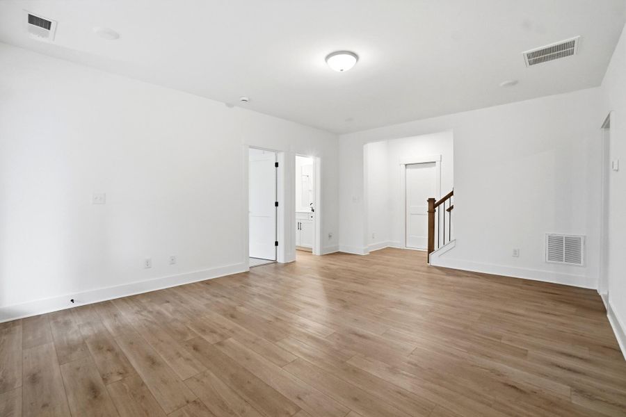 Spacious, unfurnished interior of a new home in Villas at Prestwick, Mooresville (Image 37).