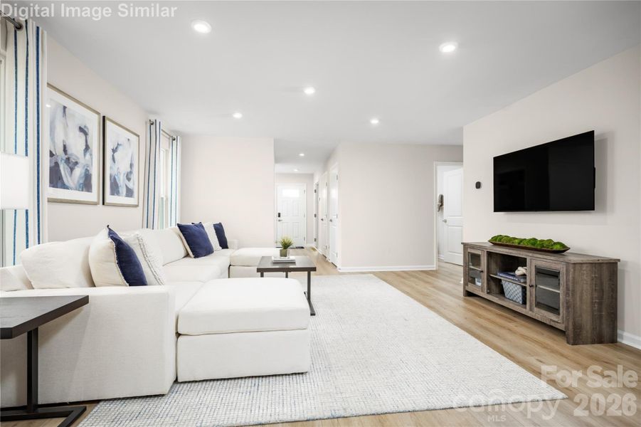 Thoughtfully Designed with Ample Natural Light and Flexible Space, it's Perfect for Everything From Quiet Evenings to Lively Gatherings.