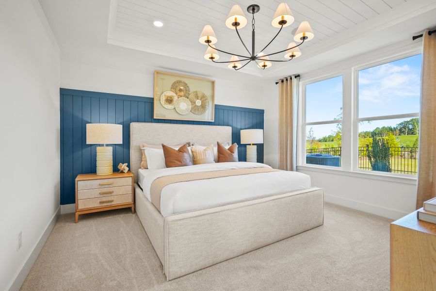 Representative furnished interior of a home built from the Hallmark by Del Webb in Del Webb Carolina Ridge, Midland (Image 8).
