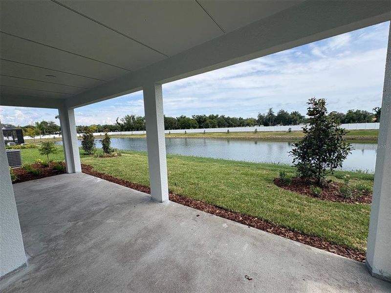 Exterior details and patio area of a home in Lakeview Crossing – Classic Series, Sarasota (Image 19). Exterior details and patio area of a home in Lakeview Crossing – Classic Series, Sarasota (Image 19).