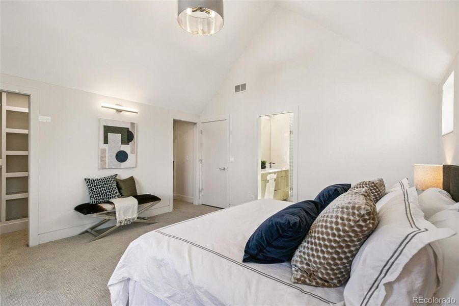 Gorgeous Walk-thru custom closet!