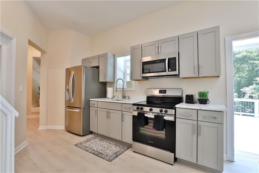 Furnished interior view inside a new home in , Austell (Image 7).