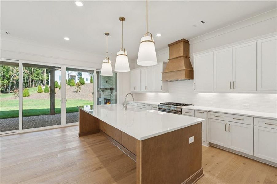 Furnished interior view inside a new home in , Cumming (Image 13).