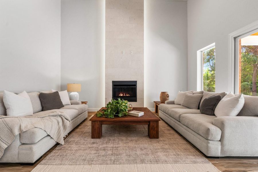 Furnished interior view inside a new home in , Tomball (Image 36). Furnished interior view inside a new home in , Tomball (Image 36).