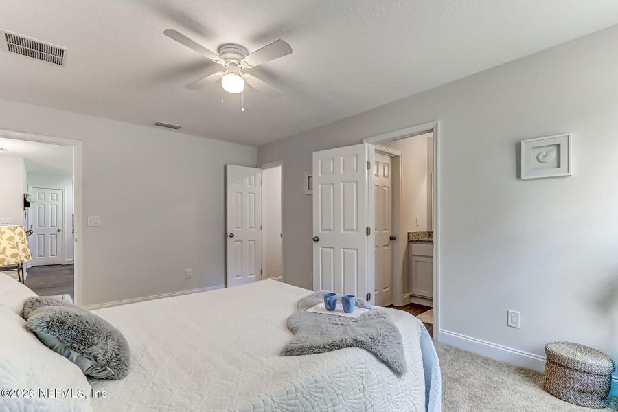 Furnished interior view inside a new home in , Jacksonville (Image 25). Furnished interior view inside a new home in , Jacksonville (Image 25).