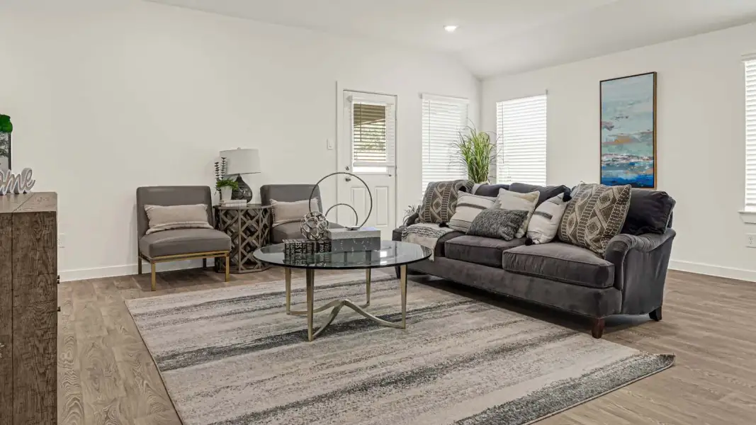 Furnished interior view inside a new home in Holly Ridge, Rosenberg (Image 13).
