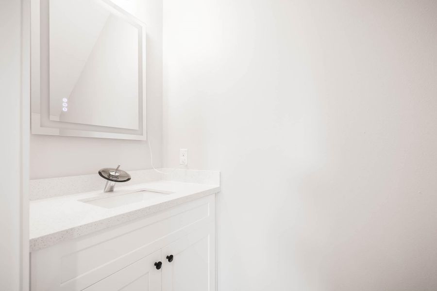 Close-up of interior finishes inside a home in , Houston (Image 8).