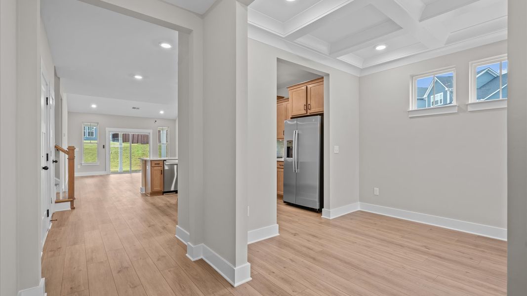 Furnished interior view inside a new home in Pleasant Falls, Moore (Image 5).