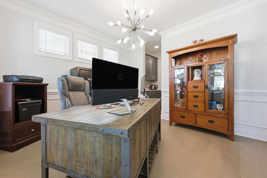 Furnished interior view inside a new home in , Hollywood (Image 15). Furnished interior view inside a new home in , Hollywood (Image 15).